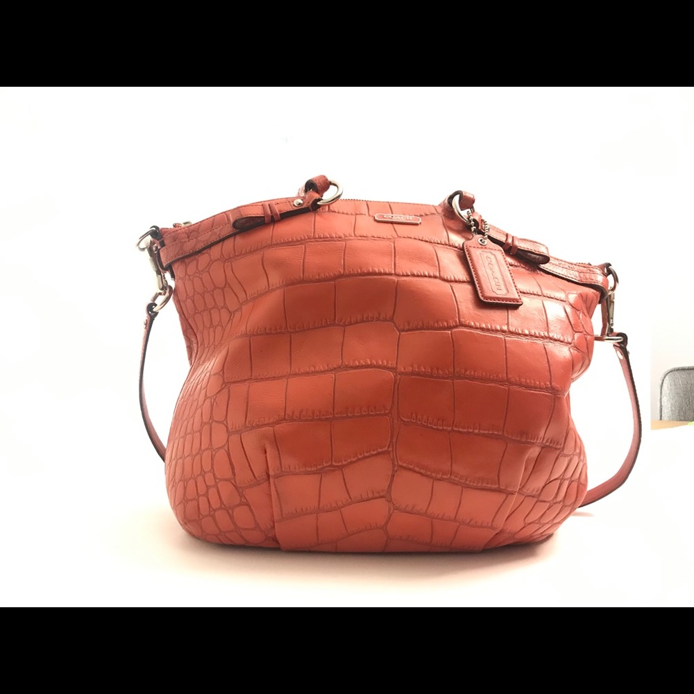 Coach Bag Embossed Crocodile